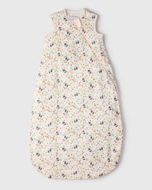Baby Muslin Sleep Bag 0.5 TOG in Tanboocel® Bamboo Viscose - Bumble Bees