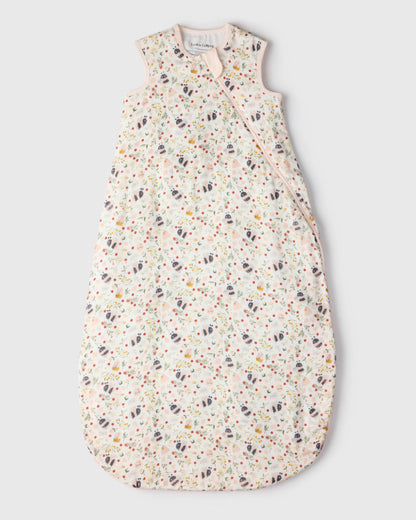 Baby Bamboo Muslin Sleep Bag 0.5 TOG - Bumble Bees