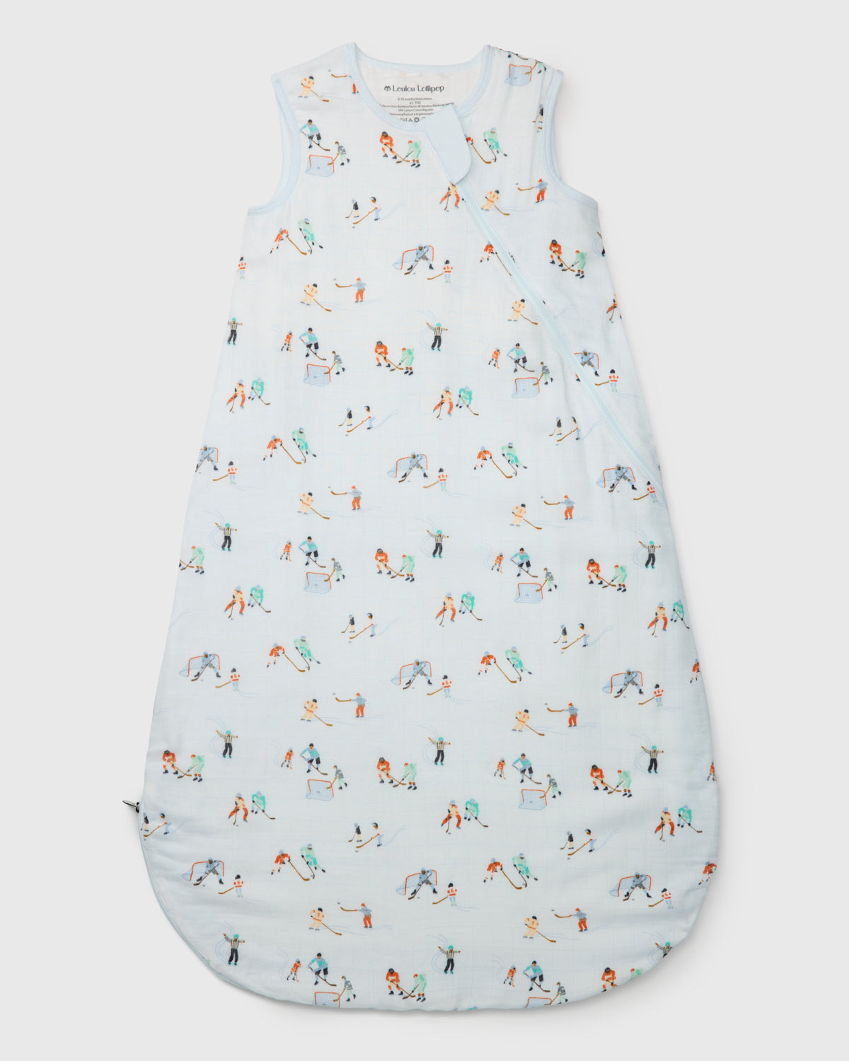 Baby Bamboo Muslin Sleep Bag 0.5 TOG - Ice Hockey