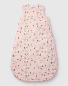 Baby Muslin Sleep Bag 0.5 TOG in Tanboocel® Bamboo Viscose - She Shoots She Scores