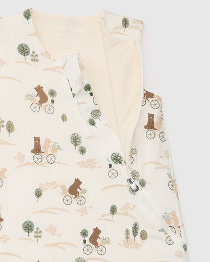 Baby Sleep Bag TENCEL™ 1.0 TOG - Bears on Bikes