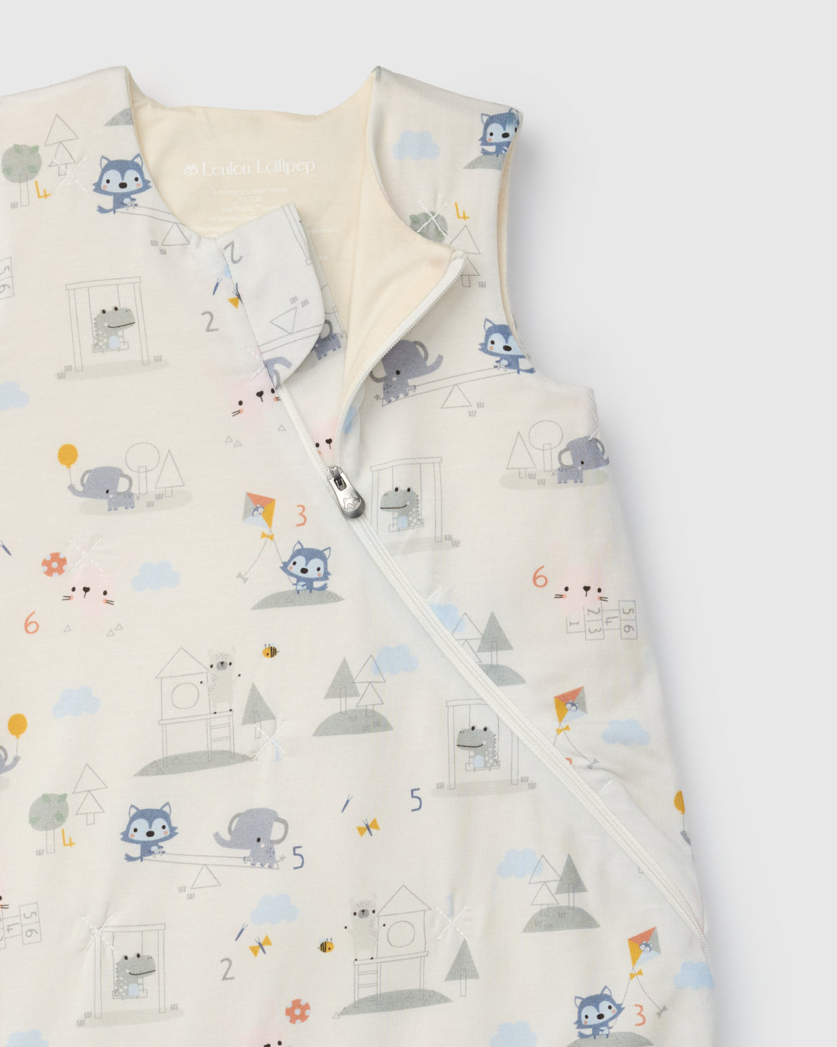 Baby Sleep Bag TENCEL™ 1.0 TOG - Mini Mathletes