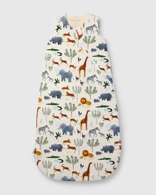 Baby Sleep Bag 1.0 TOG in TENCEL™ Lyocell - Safari Jungle