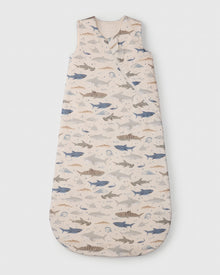 Baby Sleep Bag 1.0 TOG in TENCEL™ Lyocell - Smiley Sharks