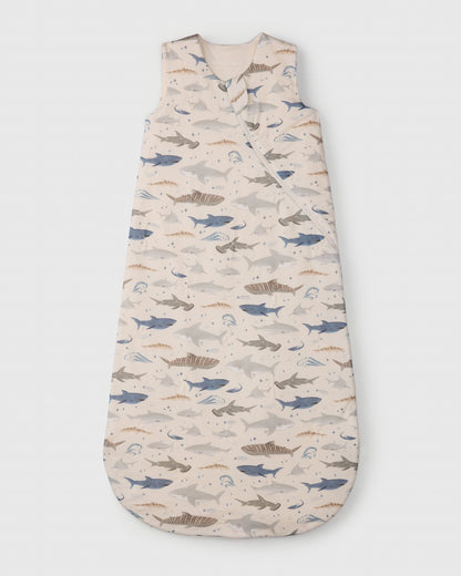 Baby Sleep Bag TENCEL™ 1.0 TOG - Smiley Sharks