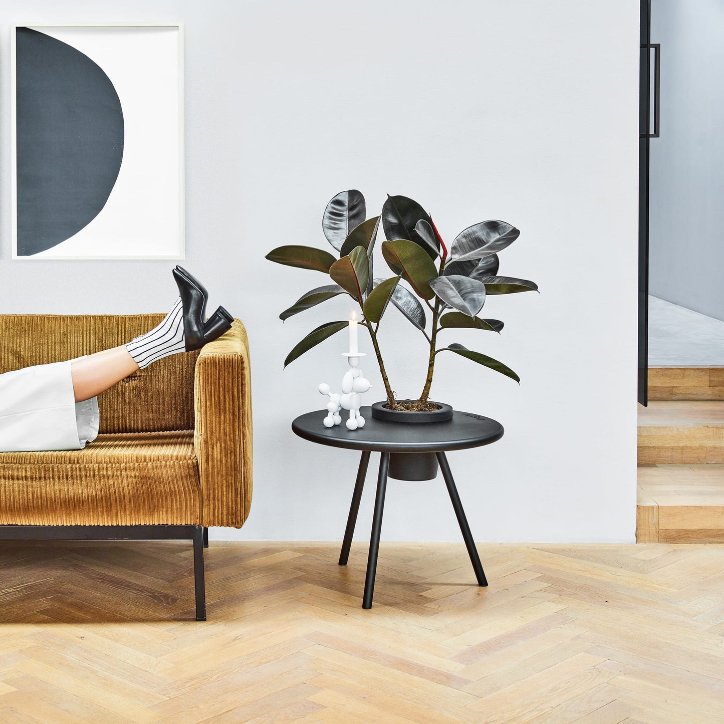 Bakkes<br> Table d'appoint et jardinière