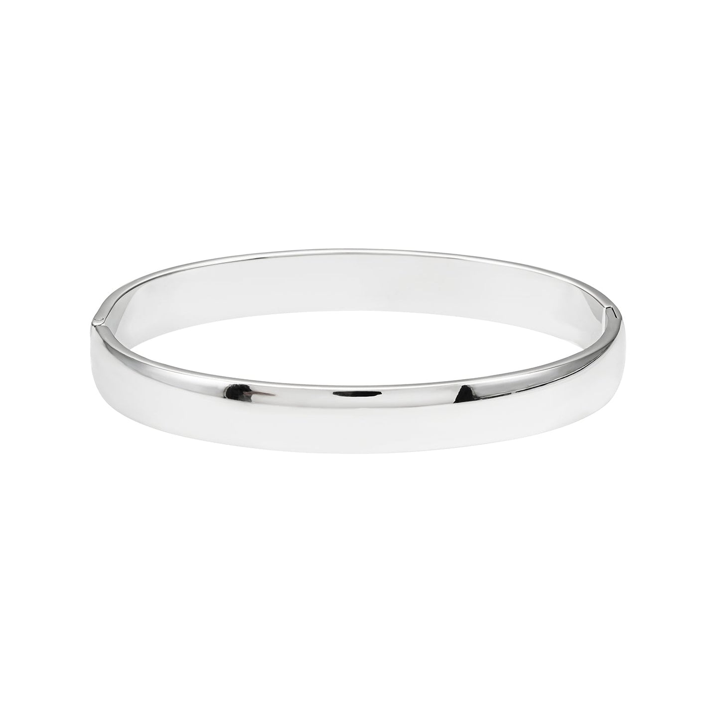 BAKOVAN : Bracelet jonc en argent de largeur moyenne pour homme ou femme