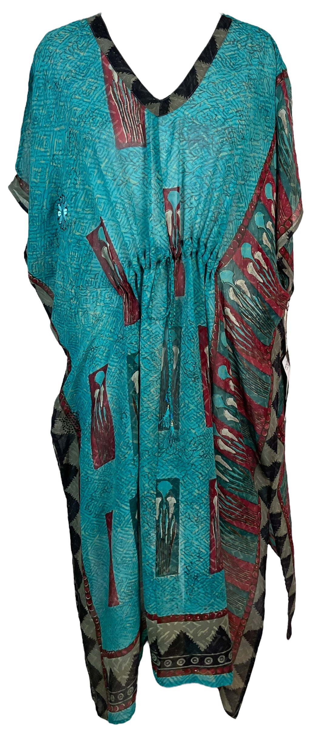 PRG6378 Kaftan long en pure soie Sheer Avatar