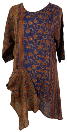 PRC6054 Robe Tunique en Soie Pure avec Poches Avatar
