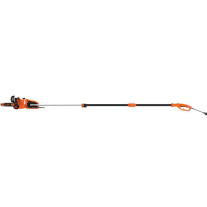 BLACK+DECKER BECSP601 10 in. 8 Amp 2-in-1 Electric Corded Pole Chainsaw