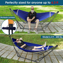 Hamac pliant original avec support