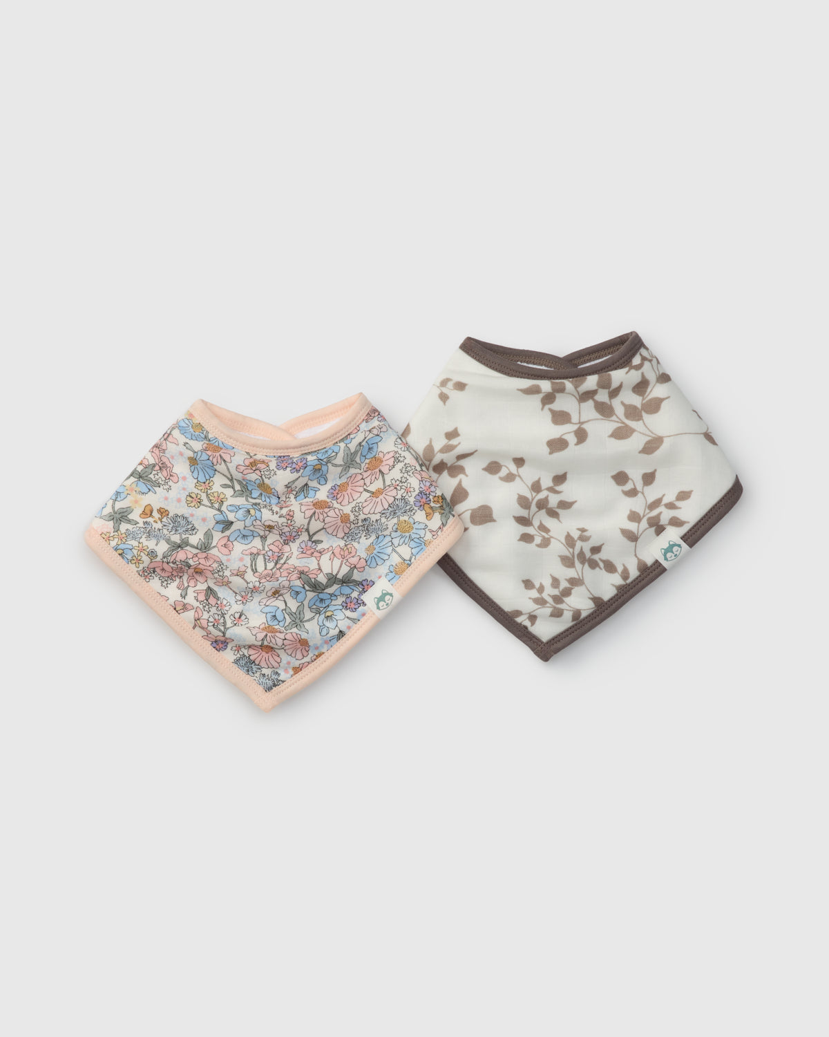 Bandana Bib Set - 2 Pack - English Garden