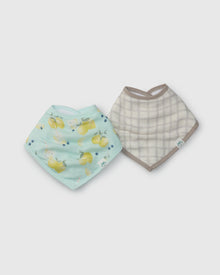 Bandana Bib Set - 2 Pack - Lemon Squeezy