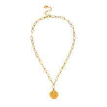 BILBAO Gold: Roman Coin Pendant Chain Necklace.