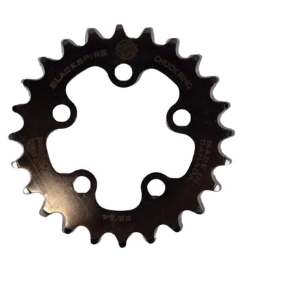 Plateaux de chaîne BLACKSPIRE Chuck en acier inoxydable, Tailles assorties, Fabriqué au Canada