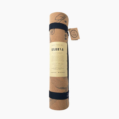 Tapis de Yoga en Liège X-TALL Blossom | 200 cm de Long | 4,5 mm