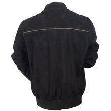 BOL Blouson en cuir suédé de chèvre Enzo pour homme