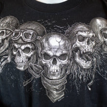 T-shirt manches longues cinq crânes BOL pour homme