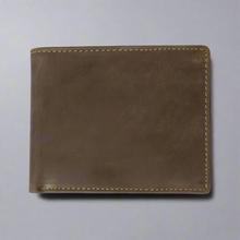 Portefeuille en cuir bipoche RFID BOL pour hommes avec porte-monnaie