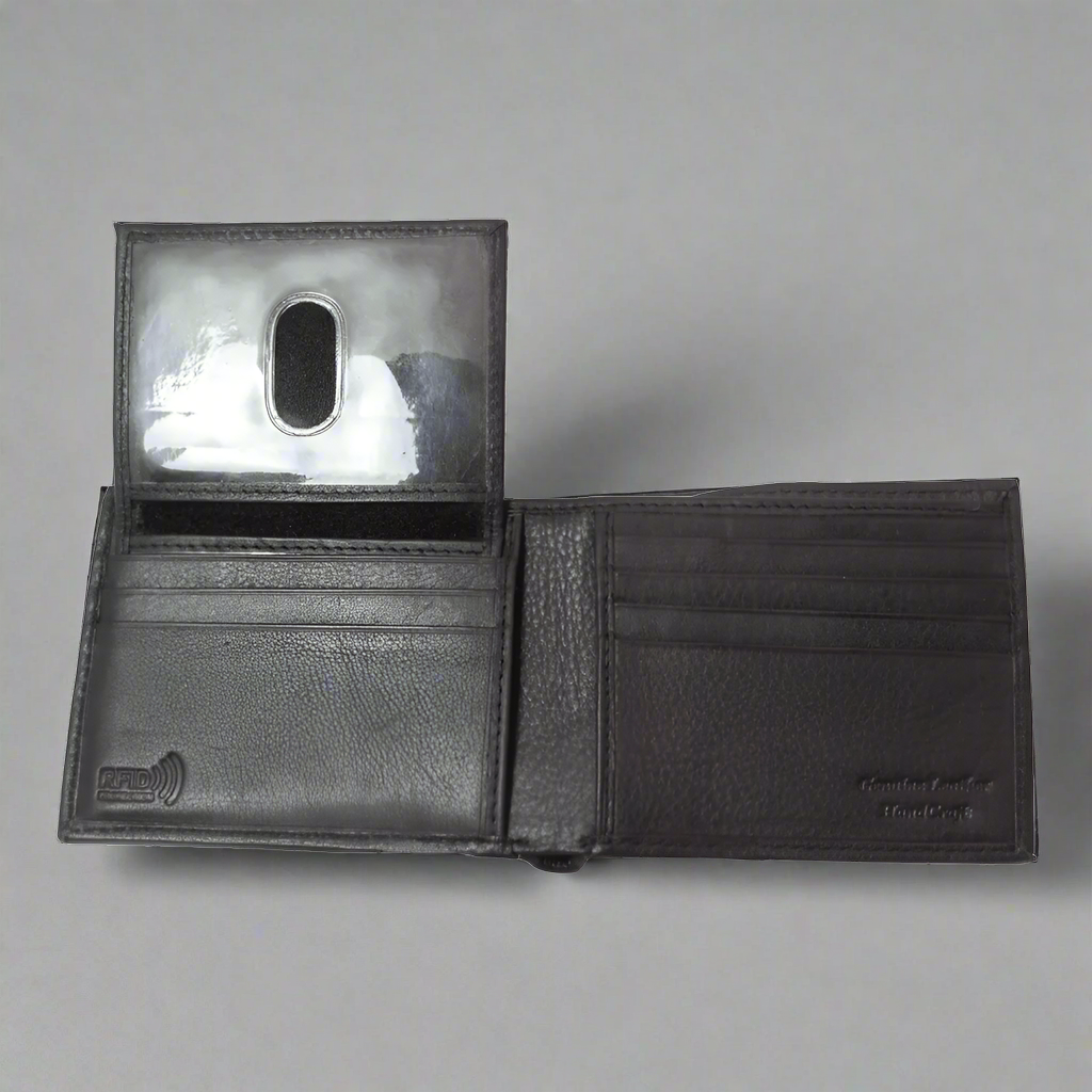 Portefeuille Bifold en Cuir Homme RFID BOL