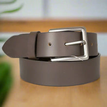 Ceinture en cuir solide à boucle amovible pour homme BOL