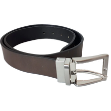 Ceinture en cuir réversible unie BOL pour homme