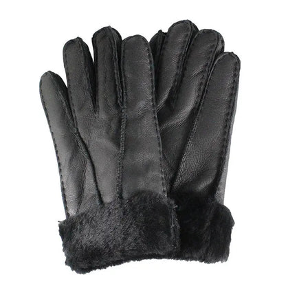 Gants en cuir et peau lainée BOL pour homme