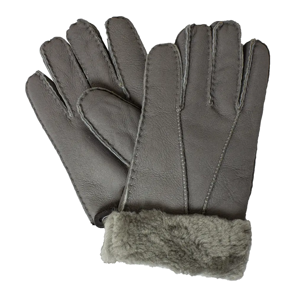 Gants en cuir et peau lainée BOL pour homme