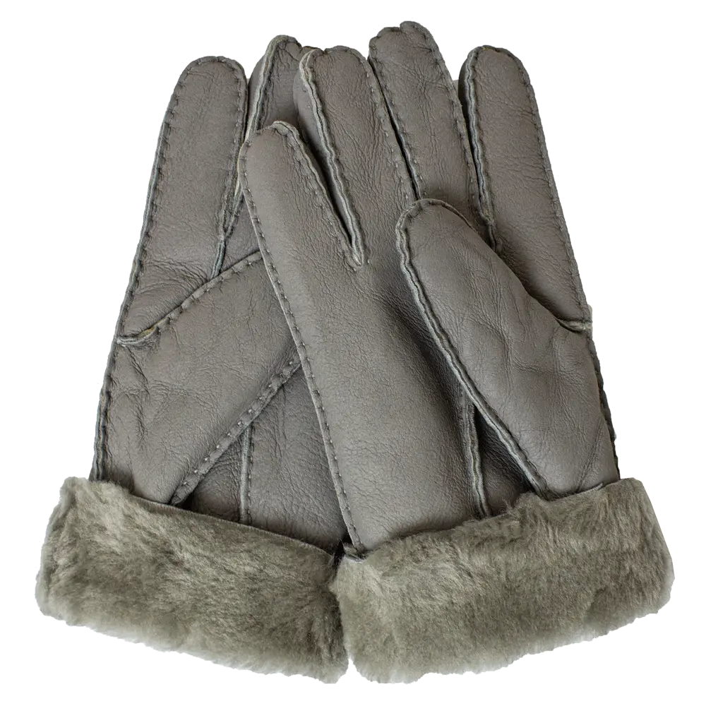 Gants en cuir et peau lainée BOL pour homme