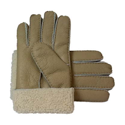 Gants en cuir et peau lainée BOL pour homme