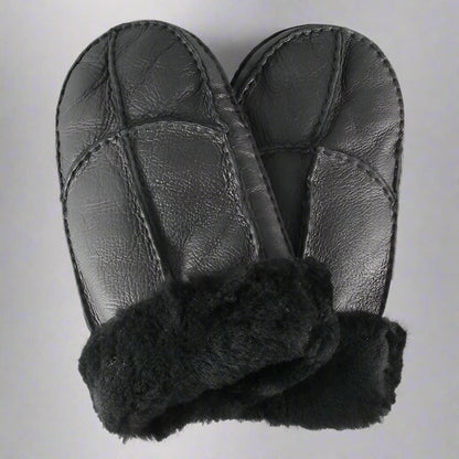 Mitaines en cuir d'agneau retourné BOL pour homme