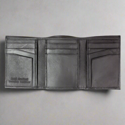 Portefeuille en cuir à trois volets BOL pour homme