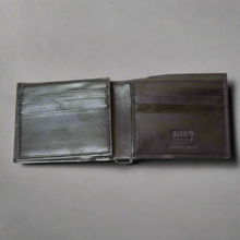 Portefeuille en cuir à trois volets BOL pour homme avec protection RFID et rabat escamotable