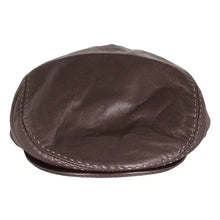 Casquette Plate en Cuir BOL Stitch Accent London