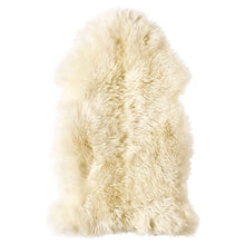 Tapis en peau de mouton blanc BOL