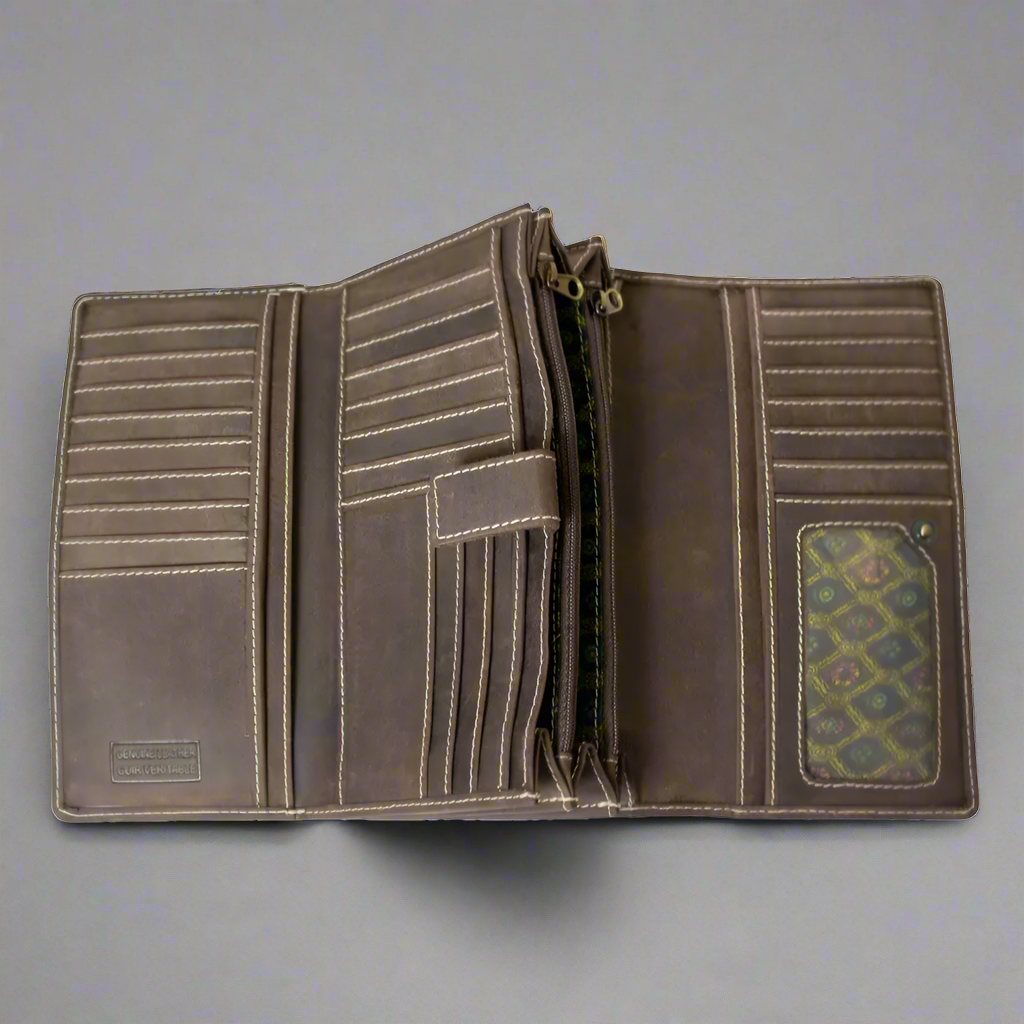 Portefeuille Trifold JBG pour femme avec RFID