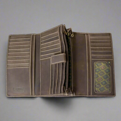 Portefeuille Trifold JBG pour femme avec RFID