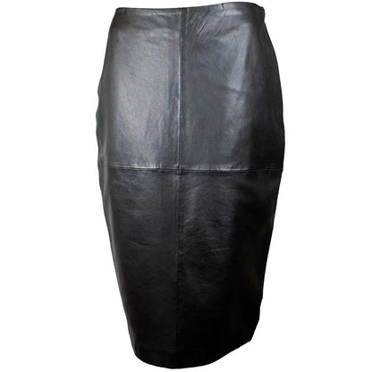 Jupe crayon en cuir Dawn pour femme BOL