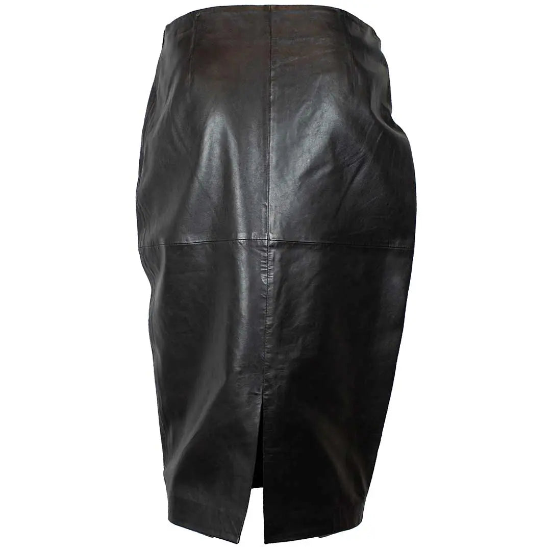 Jupe crayon en cuir Dawn pour femme BOL