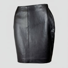 Jupe crayon courte en cuir Dawn BOL pour femme