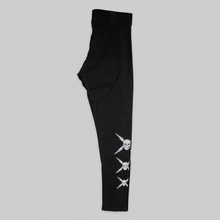 BOL Women's Rhinestone Skull Leggings