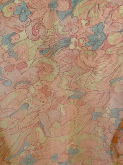 PRG6525 Haut fendue en soie pure Sheer Avatar
