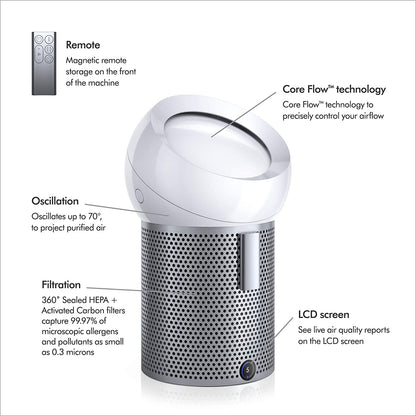 DYSON OFFICIAL OUTLET - Pure Cool Me Air Purifier Fan - Refurbished (EXCELLENT) with 1 year Dyson Warranty -  BP01