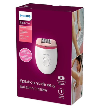 PHILIPS BRE235/04 Female Grooming Satinelle Essential Corded Compact Women's Epilator