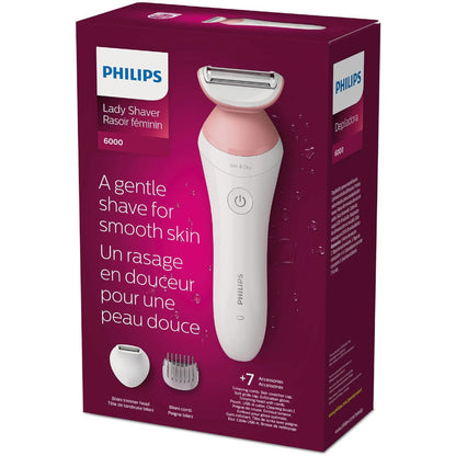 PHILIPS BRL146/00 Lady Shaver Series 6000 Cordless Shaver with Wet and Dry Use