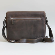 Sacoche pour ordinateur portable en cuir Greenwood