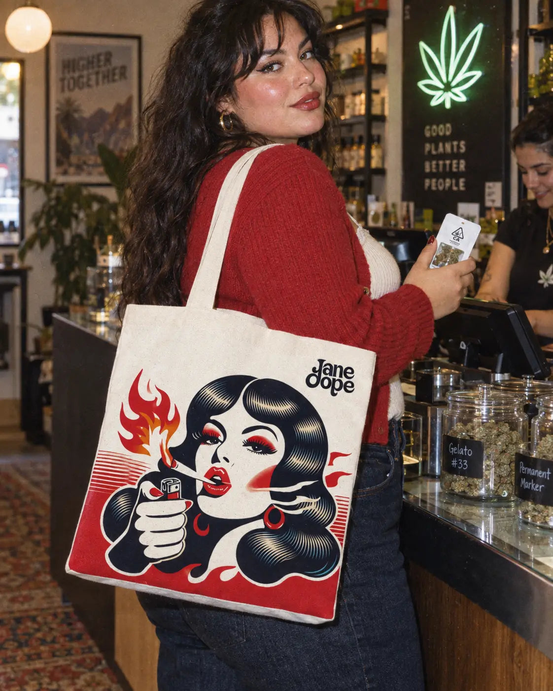 Burn 'Em Canvas Tote Bag