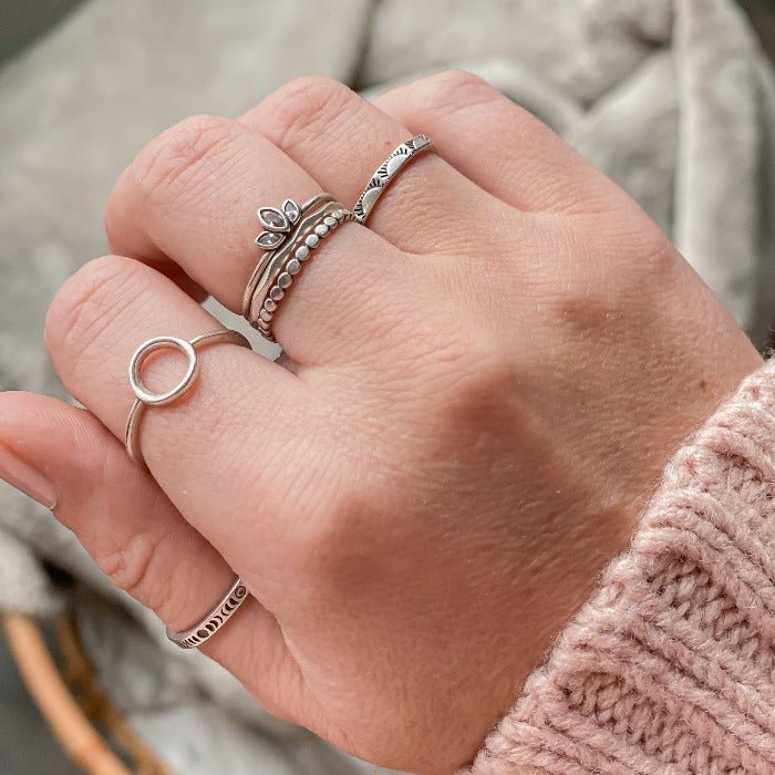 CERCLE | Bague en argent sterling 925