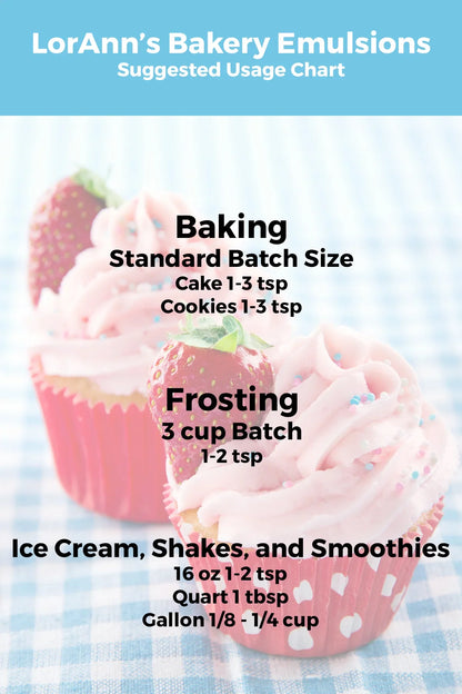 Butter Vanilla Bakery Emulsion - 4 oz. - 16 oz. - 1 Gallon - 5 Gallons - Bakery Emulsions Canada - Ships Free Within Canada on Orders Above CAD $199