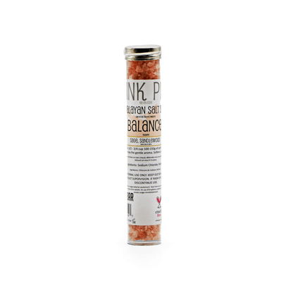 Détendez-vous avec le sel rose de l'Himalaya de Think Pink